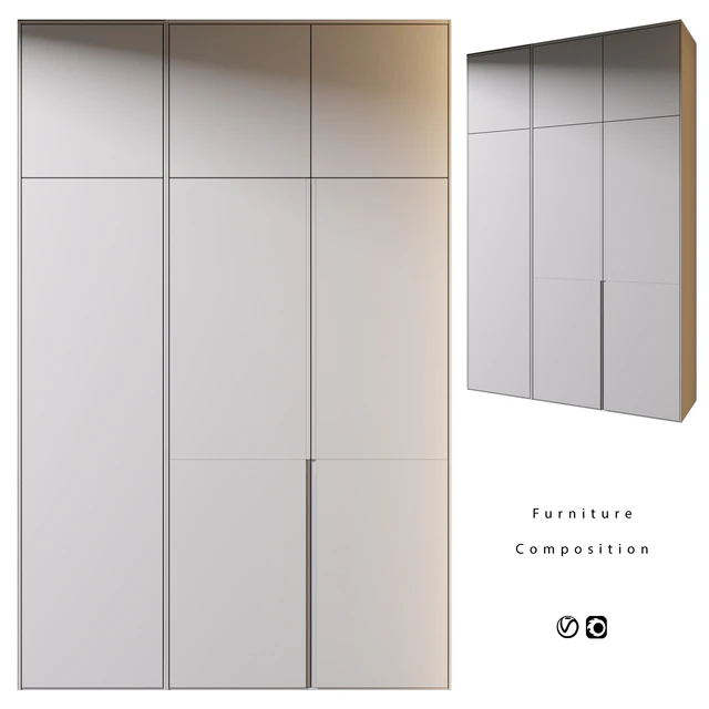 Furniture Composition | 458 | Шкаф — Скачать
