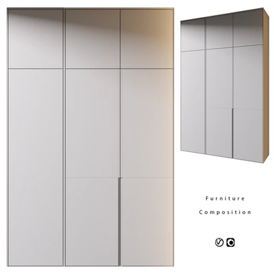 Furniture Composition | 458 | Шкаф — Вид 5