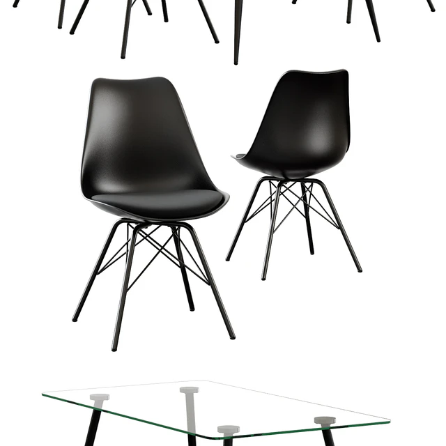 Jysk / Klarup Chair + Ollerup Table — Скачать