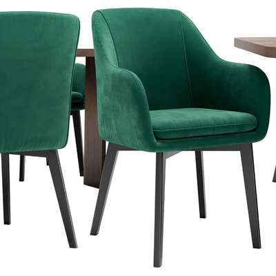 Texas dining chair and Lazar table — Ver 4