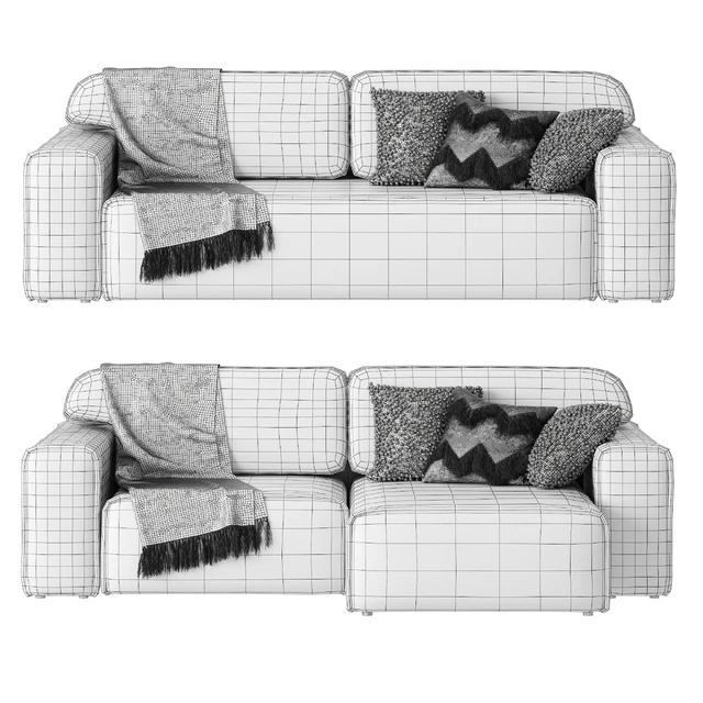 Straight and corner sofa Viena from Divan.ru — Descargar