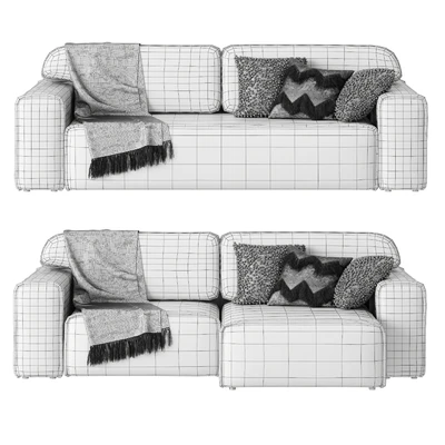 Straight and corner sofa Viena from Divan.ru — Ver 3