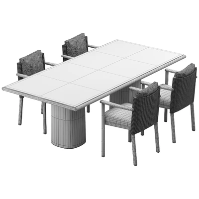 Giro Dining Set / Kettal — Ver 2