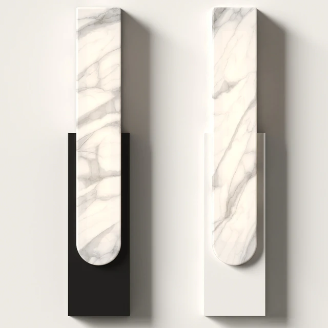 Elvi Home - Marta Marble Wall Lamp — Descargar