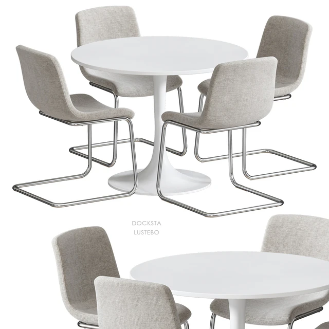 DOCKSTA LUSTEBO IKEA table and chairs — Descargar