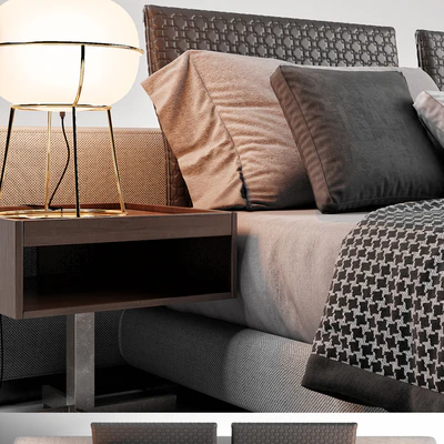 Minotti Yang Bed — Ver 2