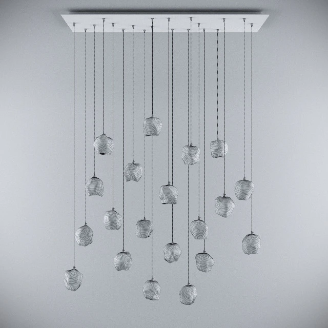 John Pomp Infinity Cluster Chandelier — Descargar