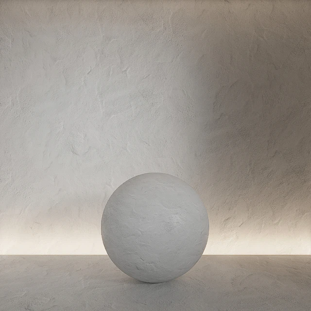 Decorative plaster. Decorative plaster seamless material 3 — Descargar