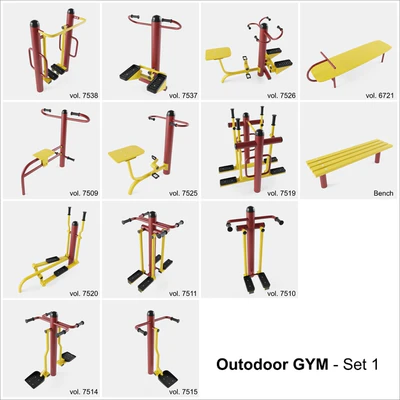 Outdoor Gym Set 1 — View 1