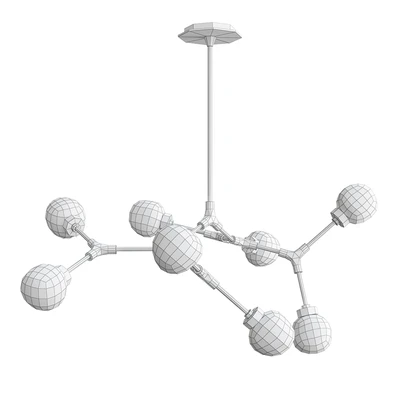 Catalyst Aged Brass 8 Light LED Chandelier by Modern Forms — Ver 2
