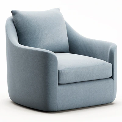 Armchair DmitriyCo Belgard lounge chair — Ver 1