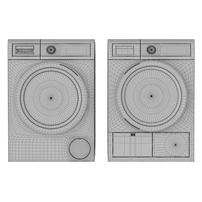 Bosch 800 Series Washing Machine and Dryer - Bosch WAT28402UC - Bosch WTG865H4UC — Ver 2
