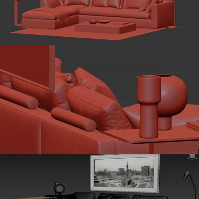 Sofa Richard B & B Italia — Ver 2