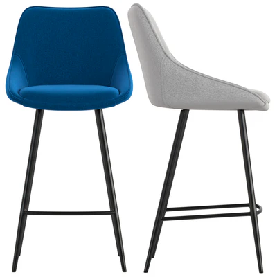 Temple and Webster Nappa Stool — Вид 3