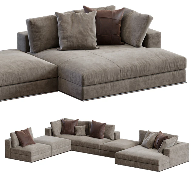 Minotti / Hamilton Modular Sofa — Descargar