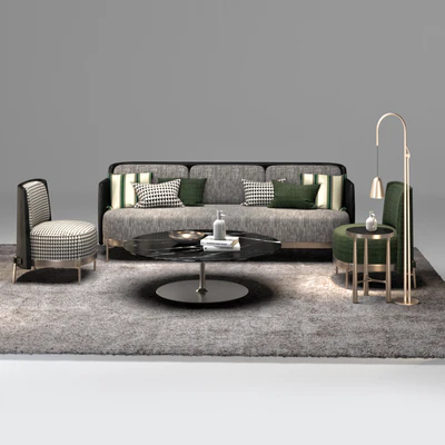 Minotti tape armchair — Ver 1