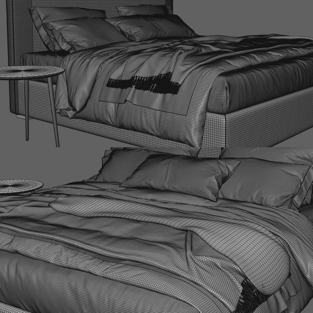 Meridiani Bardo Due Bed — Descargar