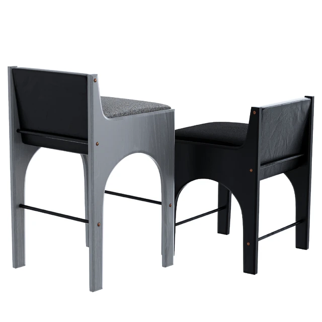 Skylar Morgan Arc Bar Stool — Descargar