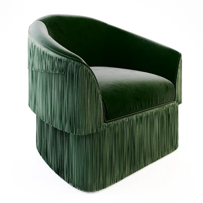 Munna Fringes Armchair — Ver 1