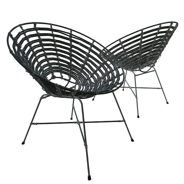 Kubu round chair — Descargar