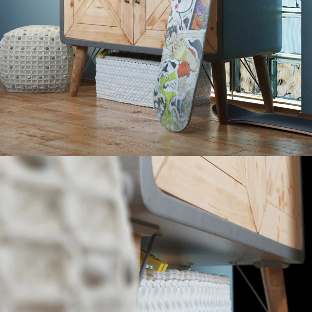 Decorative set in the style of Loft (Kare) — Descargar