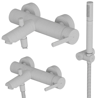 Bath lever mixer Ramon Soler DRAKO 3305D — View 2