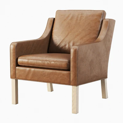 Fredericia Mogensen 2207 armchair — Ver 1