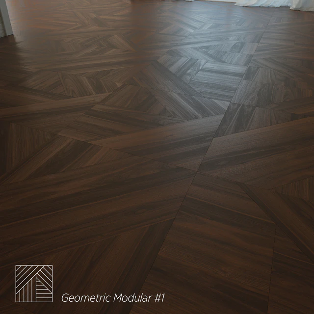 Tribeca Flat Modern Geometric Modular Flooring — Descargar