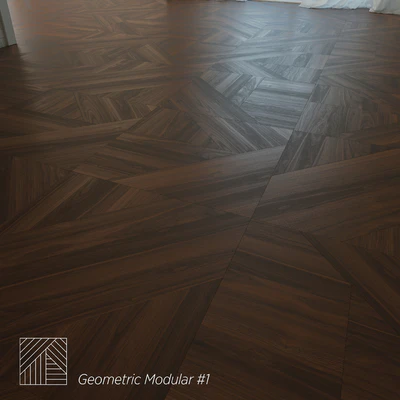 Tribeca Flat Modern Geometric Modular Flooring — Ver 1