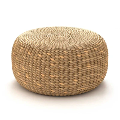 Bazar Bizar WATERHYACINTH  Pouf Round natural fibre pouf — Вид 1