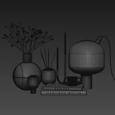 Decoration Set 001-Hauri Candleholder Arche Collection Curiosity objects — Вид 2
