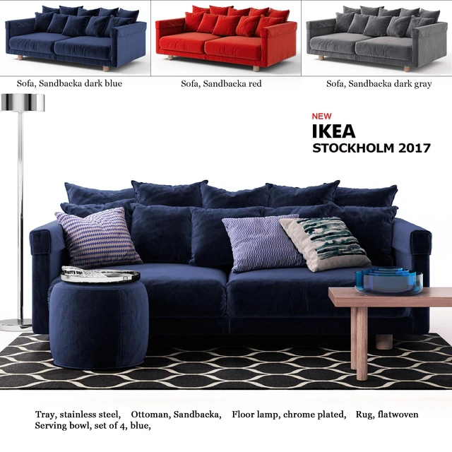 Диван Ikea STOCKHOLM 2017 / Икеа СТОКГОЛЬМ 2017 — Скачать