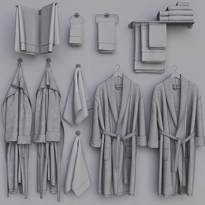 Bathrobe Set 3 — Ver 2