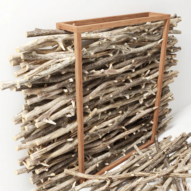 Дрова из старых веток / Firewood branch old decor — Скачать