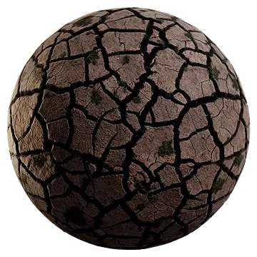 weedy cracked mud 001 — Descargar