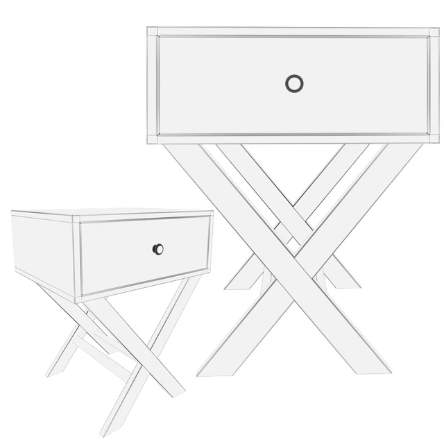 Bedside table Tomas — Descargar