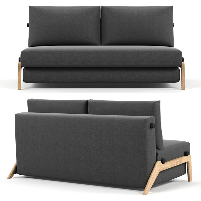 Innovation Living ILB 500 160 Sofa Bed Lacquered Oak — Descargar
