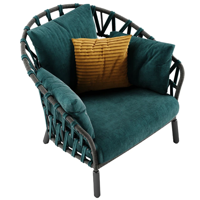 Varaschin Emma Cross armchair — Скачать