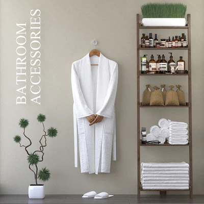 Bathrobe with bathrobe.H-1900mm. — Ver 1
