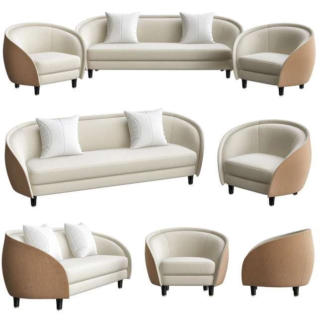 Revers Lounge Chair by Gubi — Скачать