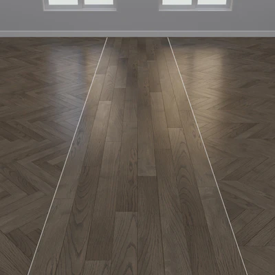 Parquet engineering board Oak 3 colors layout herringbone, chevron and linear 008,9,10 — Ver 3
