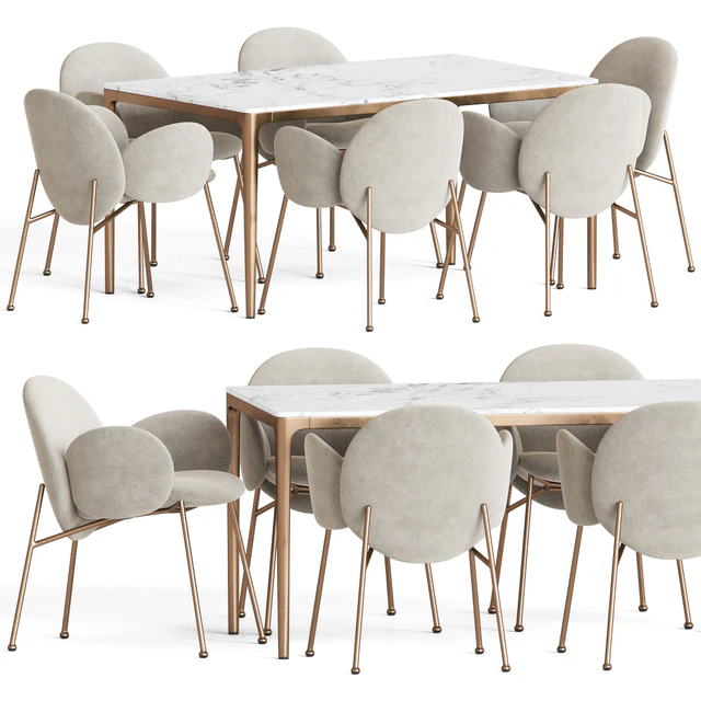 Ola Chair Canto Table Dining Set — Скачать