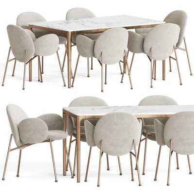 Ola Chair Canto Table Dining Set — Вид 2