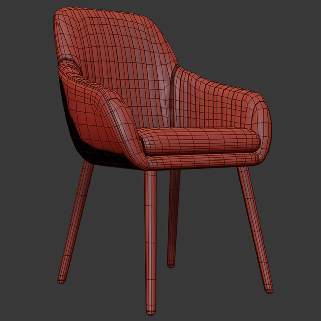 Rochelle Strip Lounge Chair 02 — Descargar