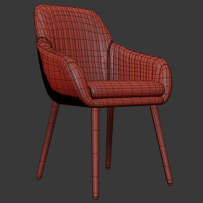 Rochelle Strip Lounge Chair 02 — Ver 3