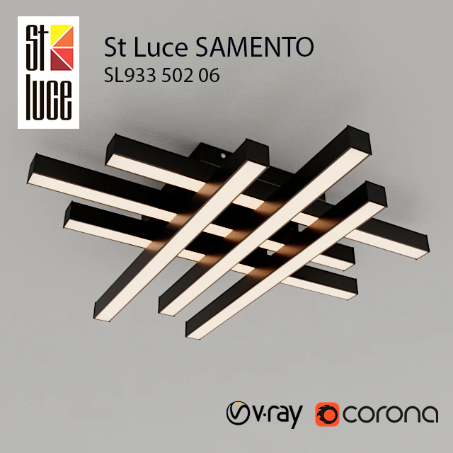 Ceiling lighting ST-Luce Samento SL933.502.06 — Descargar