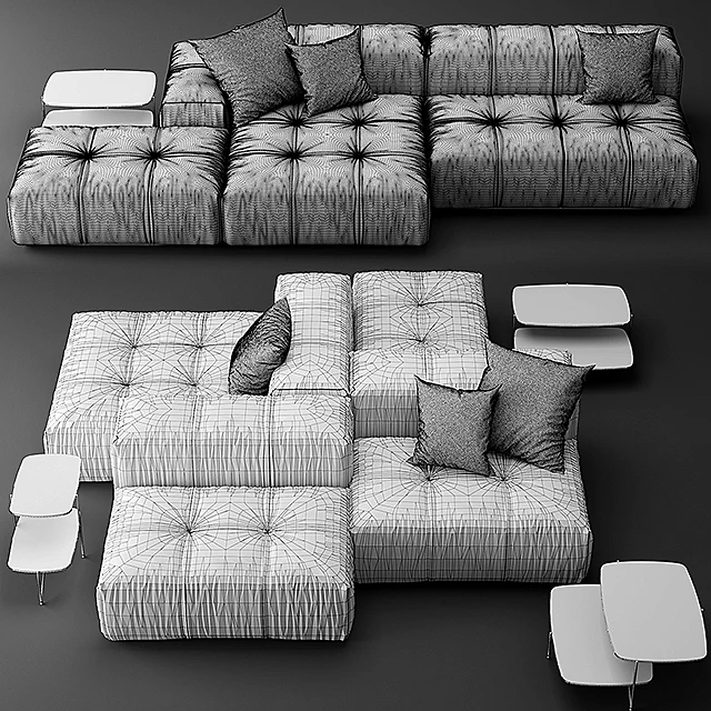 Sofa Saba Italia pixel — Descargar