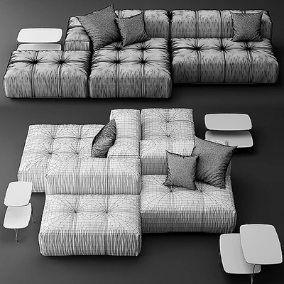 Sofa Saba Italia pixel — Ver 2