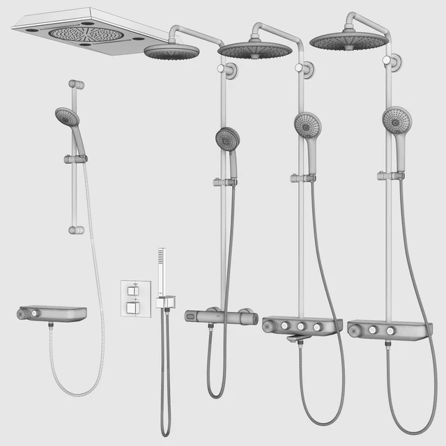 Душевые Системы Grohe Set 105 — Скачать