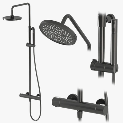 Nobili Liquid shower and faucets set — Ver 2